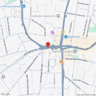 plan de l'agence Shiva colombes