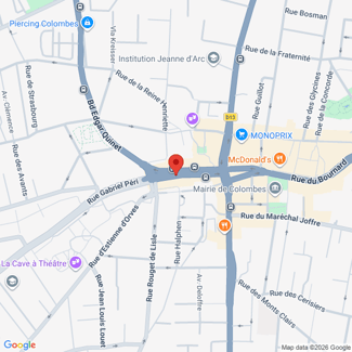 plan de l'agence Shiva colombes