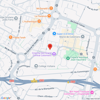 plan de l'agence Shiva colomiers