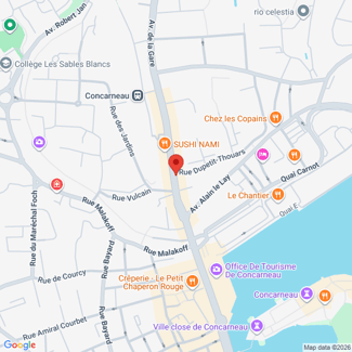 plan de l'agence Shiva concarneau