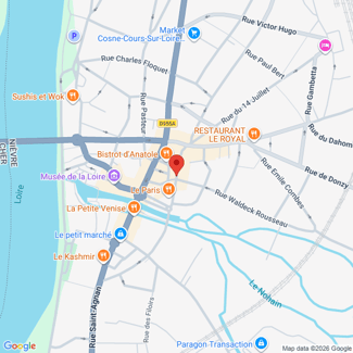plan de l'agence Shiva cosne-cours-sur-loire