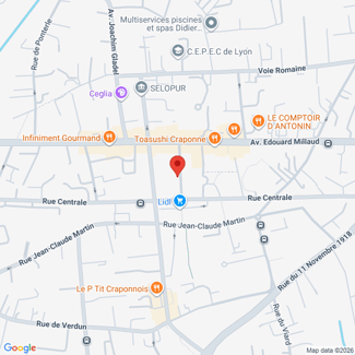 plan de l'agence Shiva craponne