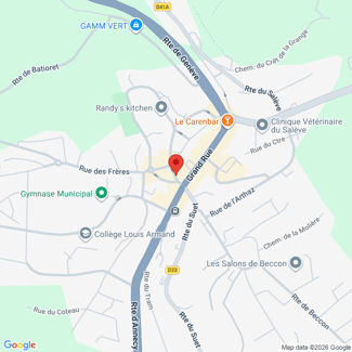 plan de l'agence Shiva cruseilles