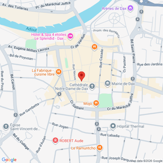 plan de l'agence Shiva dax