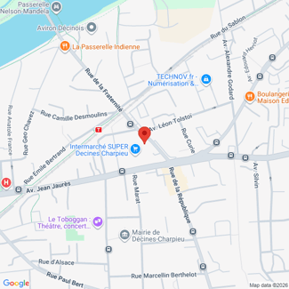 plan de l'agence Shiva decines