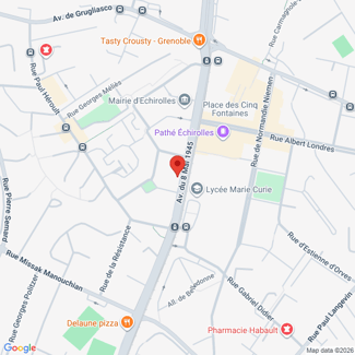plan de l'agence Shiva varces-allieres-et-risset
