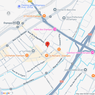 plan de l'agence Shiva etampes