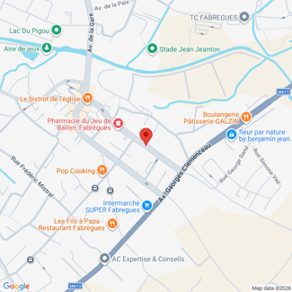 plan de l'agence Shiva fabregues