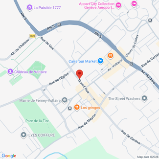 plan de l'agence Shiva ferney-voltaire
