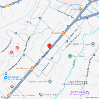 plan de l'agence Shiva barcillonnette