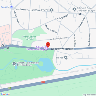 plan de l'agence Shiva garches