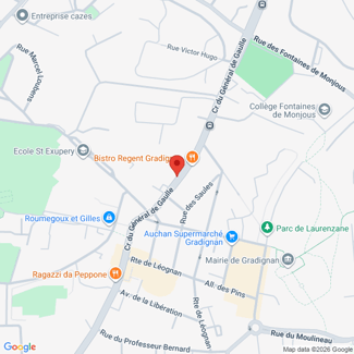 plan de l'agence Shiva gradignan