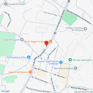 plan de l'agence Shiva gradignan