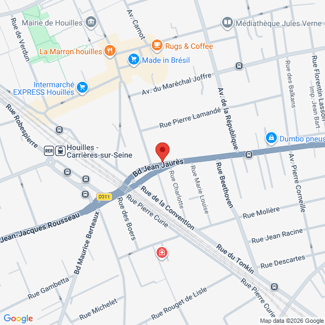 plan de l'agence Shiva houilles