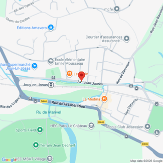 plan de l'agence Shiva jouy-en-josas