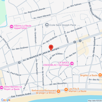 plan de l'agence Shiva guerande