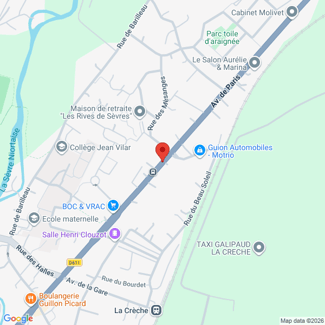 plan de l'agence Shiva la-creche