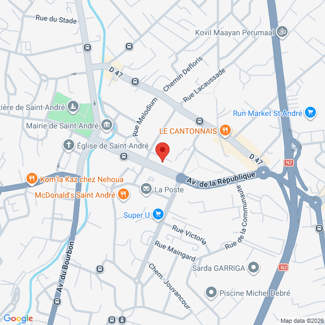 plan de l'agence Shiva saint-andre