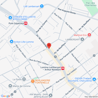 plan de l'agence Shiva wambrechies