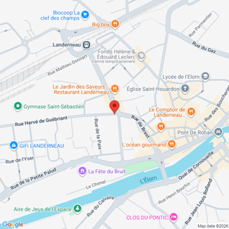 plan de l'agence Shiva landerneau