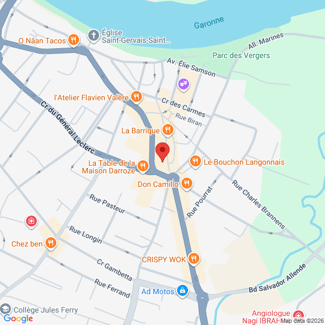 plan de l'agence Shiva langon