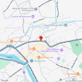 plan de l'agence Shiva plougonver