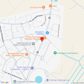 plan de l'agence Shiva palavas-les-flots