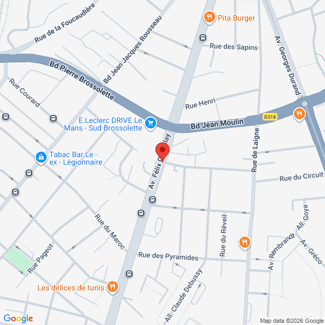 plan de l'agence Shiva voivres-les-le-mans