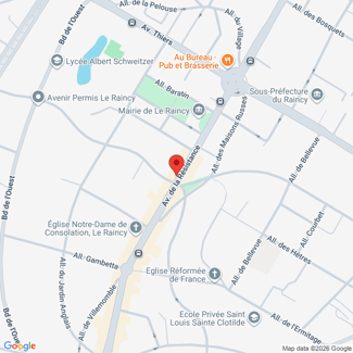 plan de l'agence Shiva livry-gargan