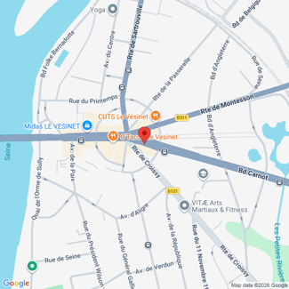 plan de l'agence Shiva le-vesinet