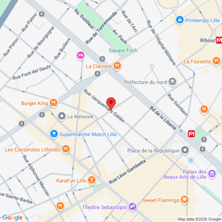 plan de l'agence Shiva faches-thumesnil