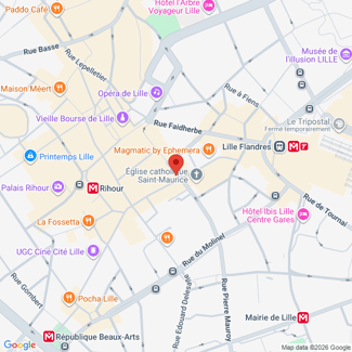 plan de l'agence Shiva mons-en-baroeul
