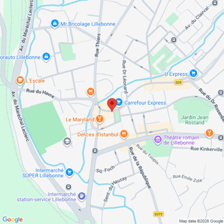 plan de l'agence Shiva lillebonne