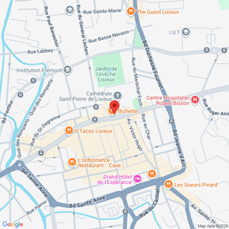 plan de l'agence Shiva lisieux
