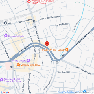 plan de l'agence Shiva lunel