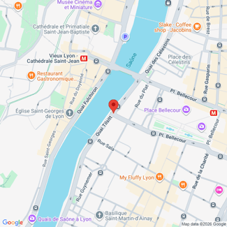 plan de l'agence Shiva lyon-2eme-bellecour