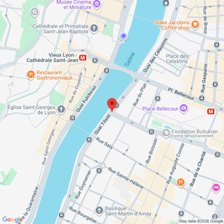 plan de l'agence Shiva lyon-2eme-bellecour