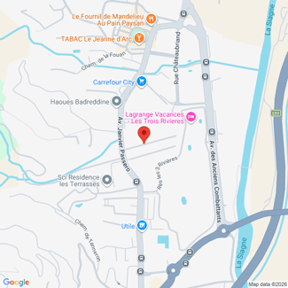 plan de l'agence Shiva mandelieu