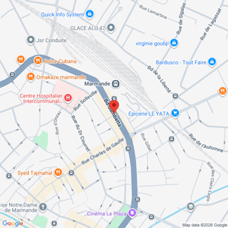 plan de l'agence Shiva marmande
