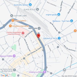 plan de l'agence Shiva marmande