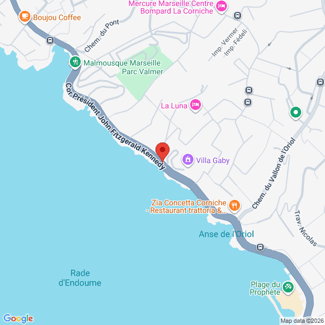 plan de l'agence Shiva marseille-7eme