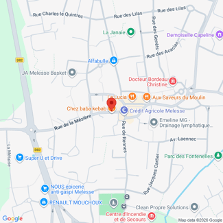 plan de l'agence Shiva montreuil-le-gast