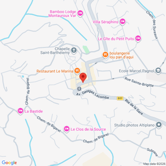 plan de l'agence Shiva fayence