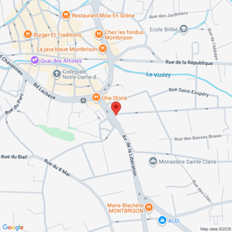 plan de l'agence Shiva montbrison