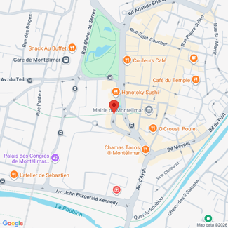 plan de l'agence Shiva montelimar