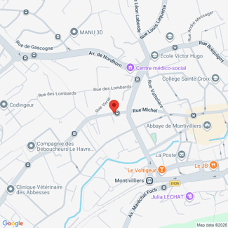 plan de l'agence Shiva montivilliers