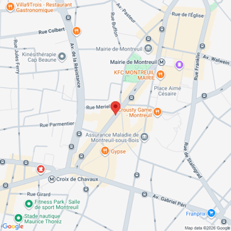 plan de l'agence Shiva montreuil
