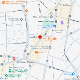 plan de l'agence Shiva bagnolet