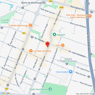 plan de l'agence Shiva montrouge
