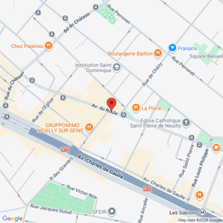 plan de l'agence Shiva neuilly-sur-seine